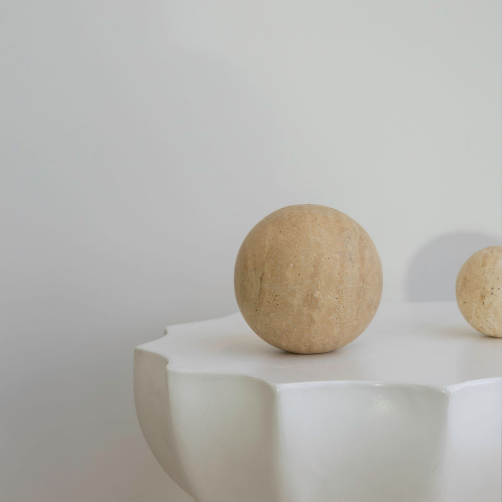 Orbit Table Sculpture – Large modern homeware décor with a sleek, minimalist design. Ideal for adding a touch of contemporary elegance to any table or shelf, perfect for living rooms or office spaces.
