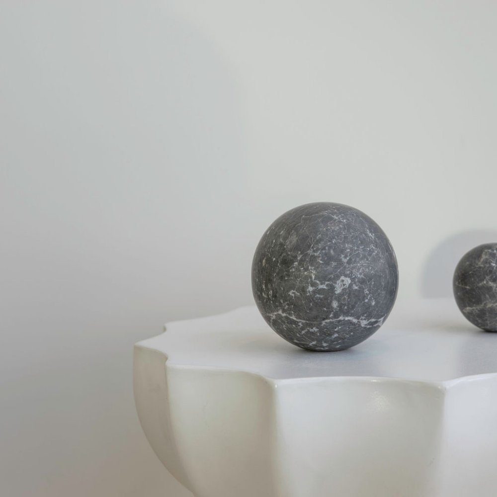 Orbit Table Sculpture – Large modern homeware décor with a sleek, minimalist design. Ideal for adding a touch of contemporary elegance to any table or shelf, perfect for living rooms or office spaces.