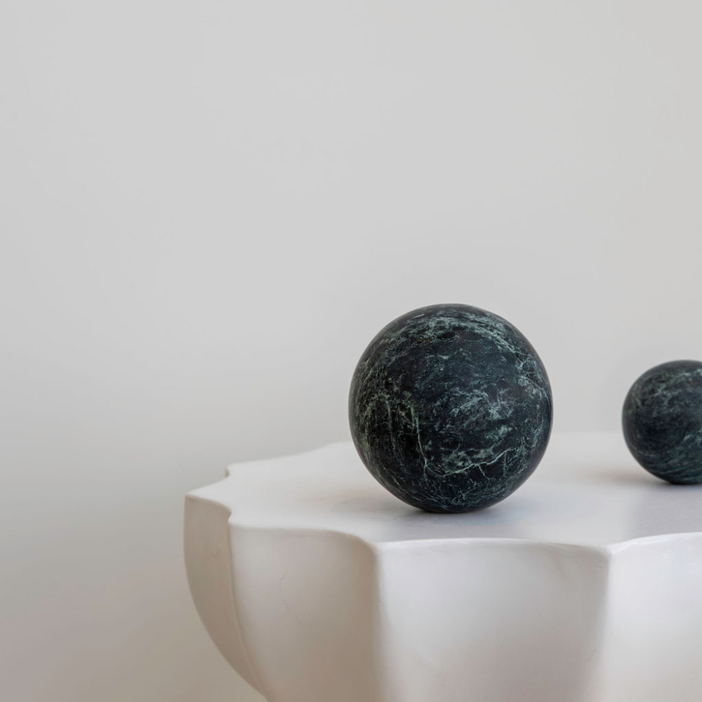 Orbit Table Sculpture – Large modern homeware décor with a sleek, minimalist design. Ideal for adding a touch of contemporary elegance to any table or shelf, perfect for living rooms or office spaces.