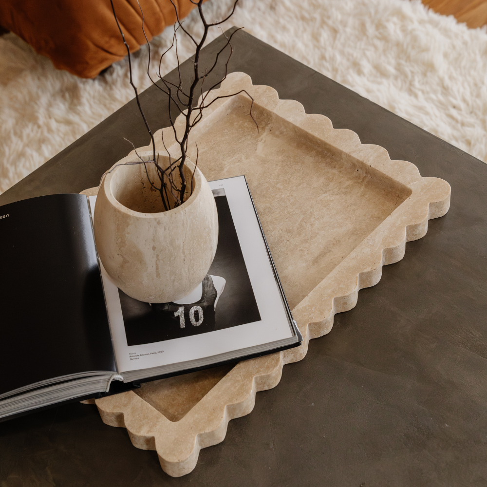 Palazzo Large Scalloped Tray | CoTheory | Online Homewares Store