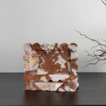 Palazzo small scalloped tray with matching incense holder, elegant and unique design for luxurious home decor, perfect for adding a refined touch to any space