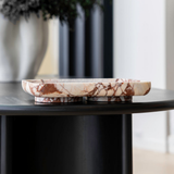 The Architect Footed Letter Tray Brown Calacatta
