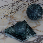 Orbit Table Sculpture – Large modern homeware décor with a sleek, minimalist design. Ideal for adding a touch of contemporary elegance to any table or shelf, perfect for living rooms or office spaces.