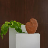 Amour Large Table Sculpture Rosso Alicante