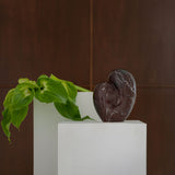 Amour Large Table Sculpture Rosso Levanto