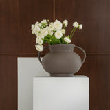 Legacy Handle Vase Dark Brown