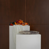 Debut Large Oval Dish Viola Calacatta