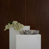 Solstice Sculpted Tray Large Viola Calacatta