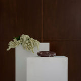 Solstice Small Sculpted Tray Rosso Levanto