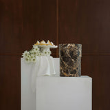 Embrace Table Holder Large Brown Emperador