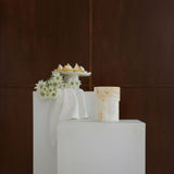 Embrace Table Holder Medium White Onyx