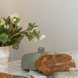 Grand Cameo Oblong Cake Tray Verde Green