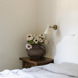 Legacy Handle Vase Dark Brown