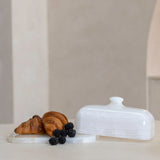 Grand Cameo Oblong Cake Tray White Onyx