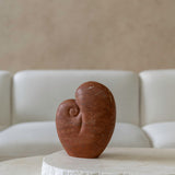 Amour Large Table Sculpture Rosso Alicante