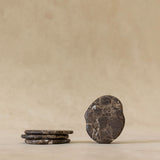 Anchor Stone Coasters Brown Emperador