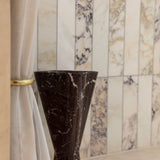 Clover Tall Sculpture Rosso Levanto