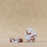 Anchor Stone Coasters Brown Calacatta