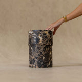 Embrace Table Holder Large Brown Emperador