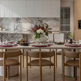 Solstice Small Sculpted Tray Rosso Levanto