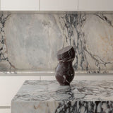 Eternity Circular Tall Sculpture Rosso Levanto