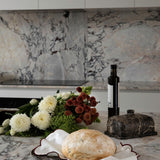 Grand Cameo Oblong Cake Tray Brown Emperador