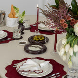 Solstice Small Sculpted Tray Rosso Levanto