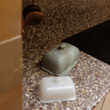 Cameo Oblong Cake Tray White Onyx