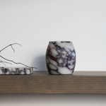 Collector Cannister – Stylish stone storage vessel, perfect for organizing miscellanea or as a pen cup. Combines modern design with practical simplicity to enhance workspace or home décor.