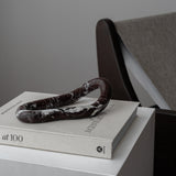 Meridian Rope Sculpture Brown Emperador