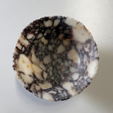 Round Footed Bowl — Viola Calacatta (One-Off Sample) - Seconds