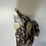 Round Footed Bowl — Viola Calacatta (One-Off Sample) - Seconds