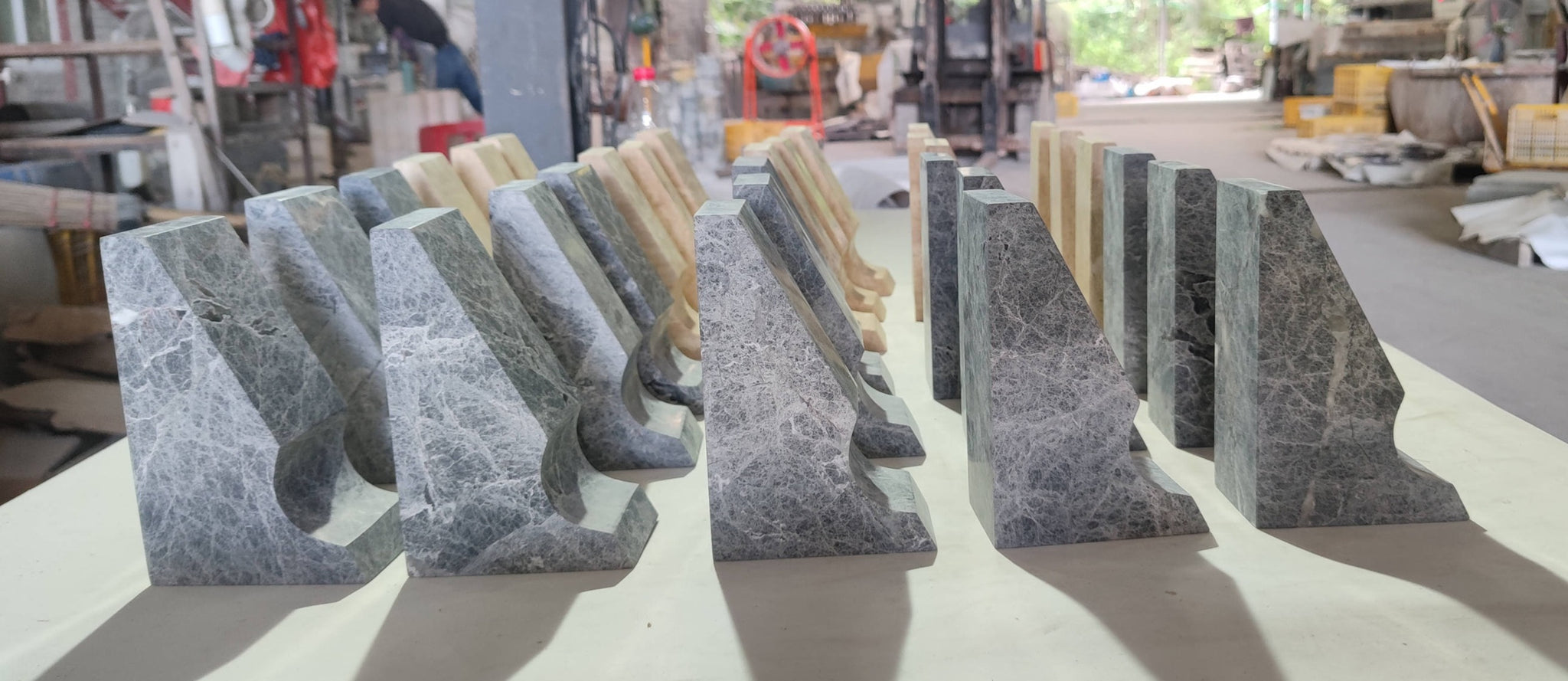 Sculpted Bookends