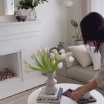 Palazzo small scalloped tray with matching incense holder, elegant and unique design for luxurious home decor, perfect for adding a refined touch to any space